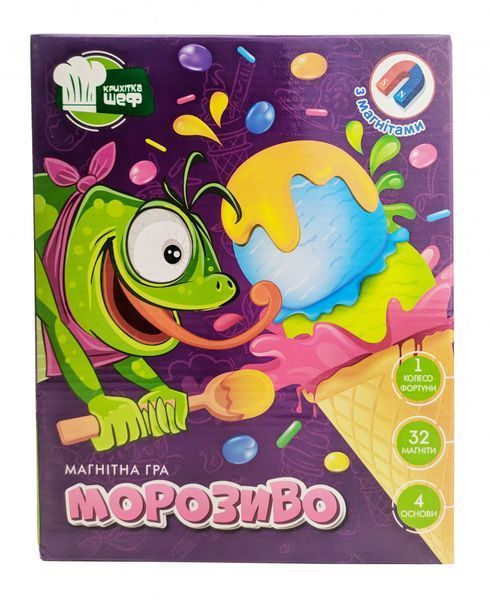 Дитяча магнітна гра "Морозиво" на укр. мовою (VT2310-05) VT2310-05 фото