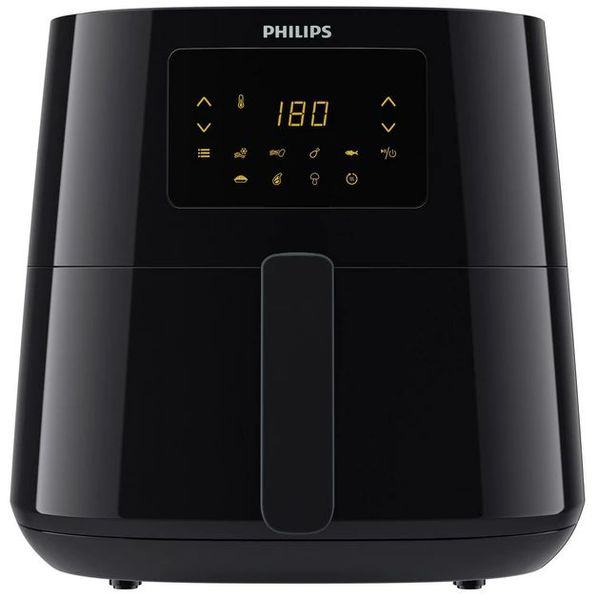 Мультипіч PHILIPS Ovi Essential XL, 2000Вт, чаша-6,2л, сенсорне, пластик, чорний (HD9270/90) HD9270/90 фото