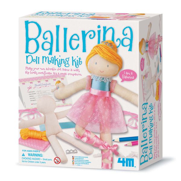 Набор для создания куклы 4M Балерина (00-02731) 00-02731 фото