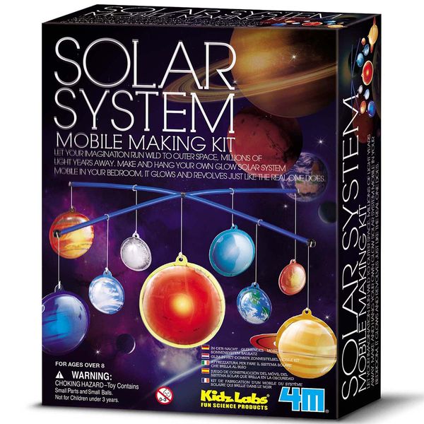 Подвесной макет Солнечной системы (светится в темноте) 4M (00-03225) 00-03225 фото