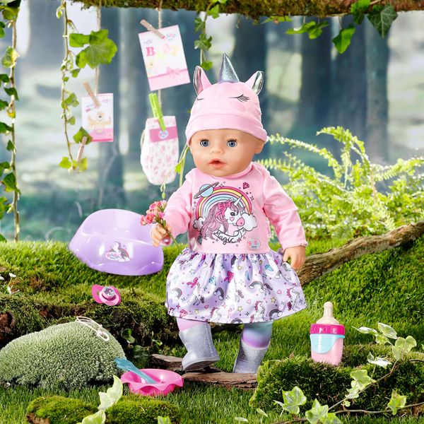 Лялька BABY BORN серії "Ніжні обійми" - ЧАРІВНИЙ ОДНОРІГ (43 cm, з аксесуарами) (831311) 831311 фото