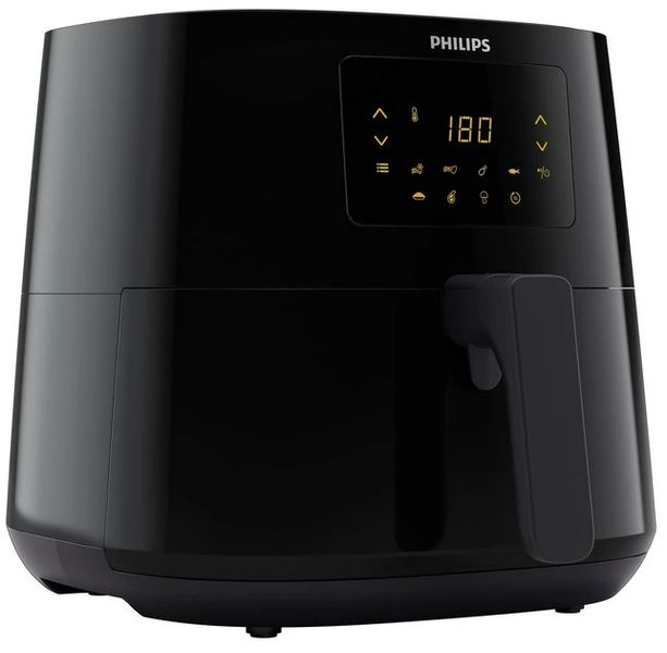 Мультипіч PHILIPS Ovi Essential XL, 2000Вт, чаша-6,2л, сенсорне, пластик, чорний (HD9270/90) HD9270/90 фото