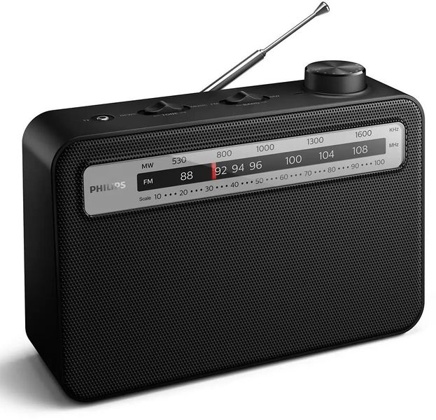 Портативне радіо Philips FM/MW, mono 300 mW, AUX 3.5mm, 2хLR20 (TAR2506/12) TAR2506/12 фото