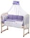 Детская постель Babyroom Bortiki Print-08 purple teddy 625473 фото