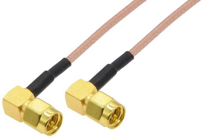 Антенный кабель 4Hawks RP-SMA to RP-SMA cable, R/A, black, H155, 5м, 1 шт (C1-B-5) C1-B-5 фото