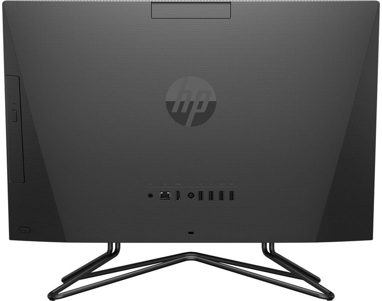 Компьютер персональный моноблок HP 200-G4 21.5" FHD IPS, Intel i5-10210U, 8GB, F256GB, ODD, UMA, WiFi, кл+м, Win10P, черный 2Z362EA фото