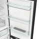 Холодильник Gorenje з нижн. мороз. камерою, 185х60х60см, 2 дв., Х- 204л, М- 96л, A+, NoFrost Plus, Fresh zone, чорний (NRK619EABXL4)