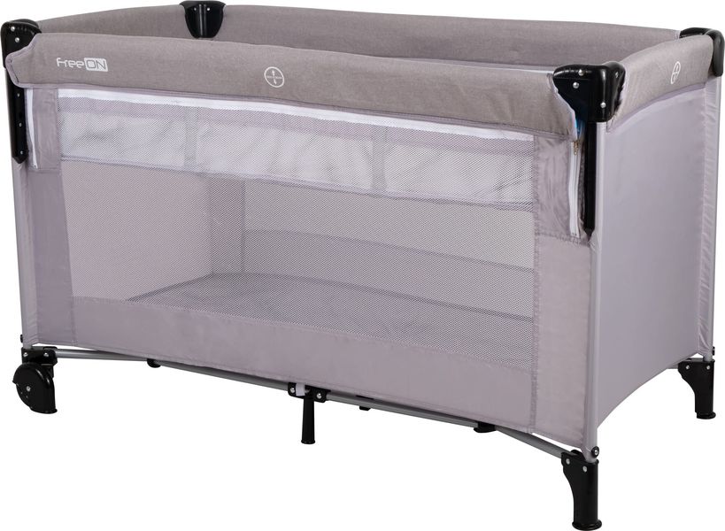 Кровать-манеж детская FreeON Bedside travel cot Grey (39968) 39968 фото