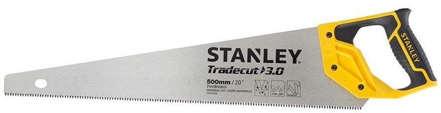 Ножовка по дереву Stanley Tradecut, 7TPI, 500мм (STHT20350-1) STHT20350-1 фото