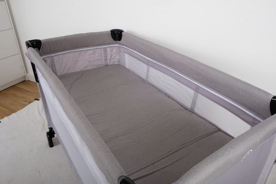 Ліжко-манеж дитяче FreeON Bedside travel cot Grey (39968) 39968 фото