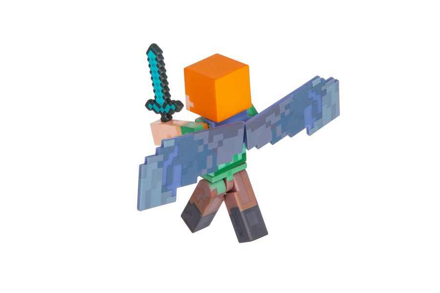 Коллекционная фигурка Alex with Elytra Wings серия 4 Minecraft (16492M) 16492M фото