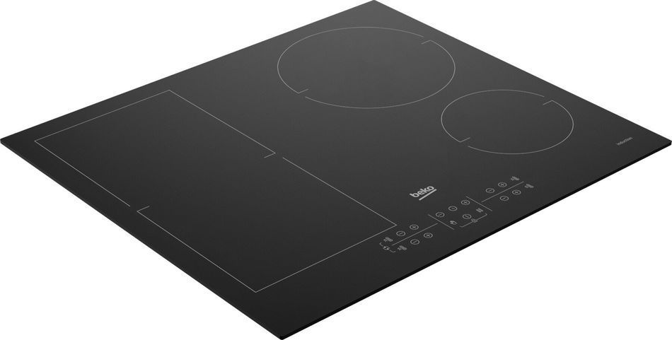 Варильна поверхня Beko індукційна, 60см, розширена зона, чорний (HII64200FMT) HII64200FMT фото