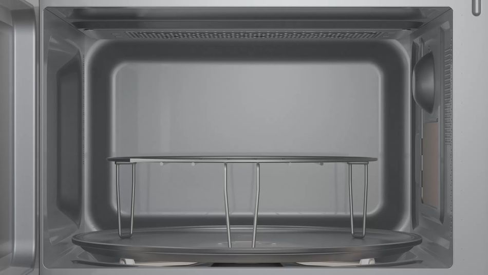 Микроволновая печь Bosch, 20л, электр. управляющий, 800Вт, гриль, дисплей, черный FEL023MS1 фото