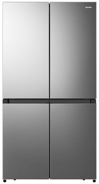 Холодильник Gorenje SBS, 179x68x91см, 2 дв., Х-368л, М-167л, A+, NF Plus, Инвертор, диспенсер, ледоген, Дисплей, серый NRS9FVX NRM918FUX фото