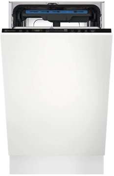 Посудомоечная машина Electrolux встраиваемая, 10компл., A+++, 45см, дисплей, инвертор, 3й корзина, черный EEM96330L фото