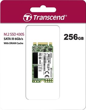Накопичувач SSD Transcend M.2 256GB SATA MTS430S (TS256GMTS430S) TS256GMTS430S фото