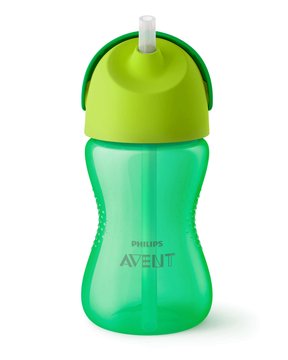Чашка з трубочкою (300 мл. 12м+) Зелена Avent (SCF798/01) SCF798/01 фото