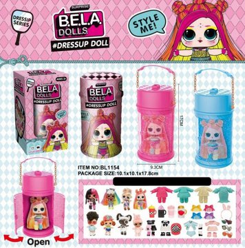 Ляльки Bela Dolls BL1154 у сумочці Герої Bela Dolls BL1154 BL1154 фото