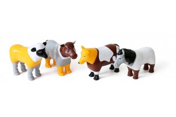 Пазл 3D детский магнитные животные POPULAR Playthings Mix or Match (корова, лошадь, овца, собака) PPT-62001 фото