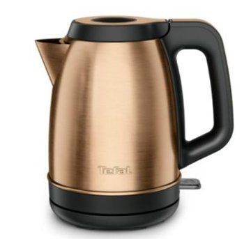 Електрочайник Tefal Coppertinto 1.7л, Strix, нержавіюча сталь, бронзовий (KI280G10) KI280G10 фото