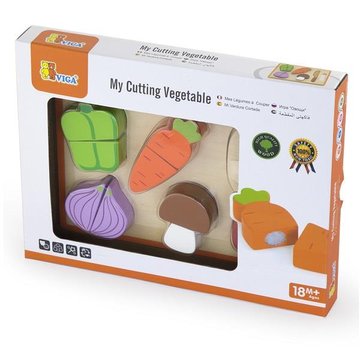 Іграшкові продукти Viga Toys Дерев'яні овочі (50979) 50979 фото
