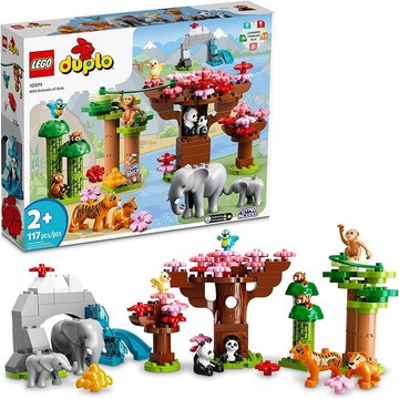 Конструктор LEGO DUPLO Town Дикі тварини Азії (10974) 10974 фото