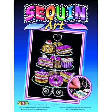 Набор для творчества Sequin Art BLUE Набор пирожных SA1423 - Уцінка SA1423 фото