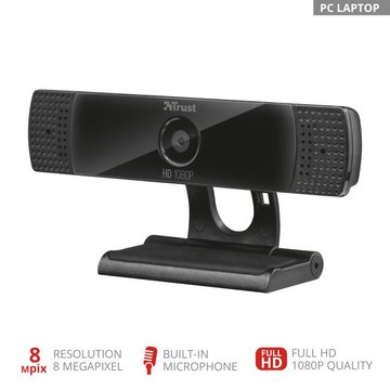 Веб-камера Trust GXT 1160 Vero Streaming Full HD BLACK 22397_TRUST - Уцінка 22397_TRUST фото