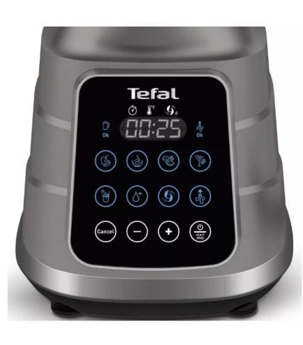 Блендер Tefal стационарный Ultrablend Vacuum Boost, 1300Вт, чаша-2500мл, вакуумный, доп чашу 1400, серебристо-черный (BL985A31) BL985A31 фото