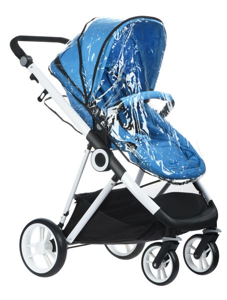 Універсальна коляска 2в1 Mi baby Miqilong T900 Синій (T900-U2BL01) - Уцінка T900-U2BL01 фото