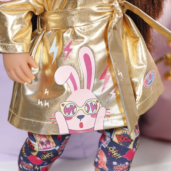 Набір одягу для ляльки BABY BORN серії "День Народження" - СВЯТКОВЕ ПАЛЬТО (на 43 cm) 830802 фото