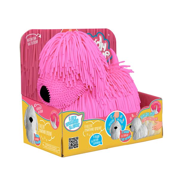 Интерактивная игрушка JIGGLY PUP - ОЗОРНОЙ ЩЕНОК (розовый) (JP001-WB-PI) JP001-WB фото