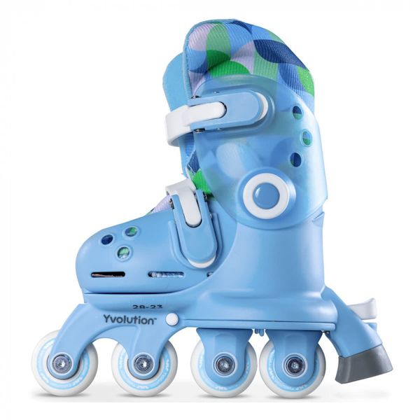 Ролики Yvolution Switch Skates Голубые (YR25B4) YR25G4 фото