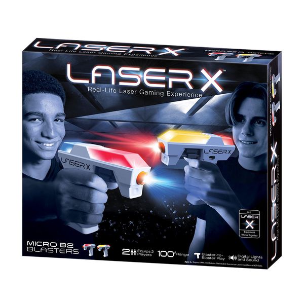 Игровой набор для лазерных боев - LASER X MICRO ДЛЯ ДВУХ ИГРОКОВ (87906) 87906 фото