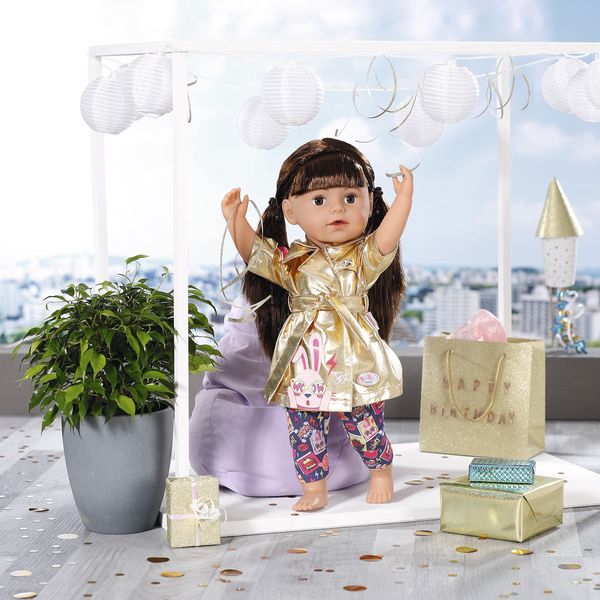Набор одежды для куклы BABY BORN серии "День Рождения" - ПРАЗДНИЧНОЕ ПАЛЬТО (на 43 cm) 830802 фото