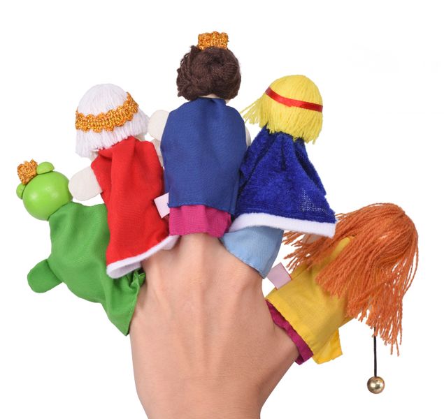 Набір ляльок для пальчикового театру-Царівна Жаба Goki 51899G 51899G фото