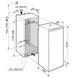 Холодильник Liebherr однокамерний вбудований, 177x56x55, холод.відд.-257л, мороз.отд.- 27л, 1 дв., A+, NF, білий (IRF5101)