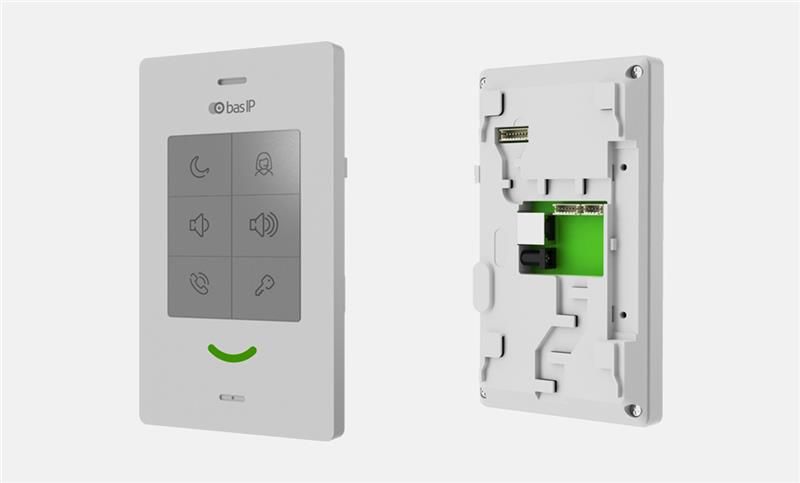 Абонентський аудіо пристрій BAS-IP SP-03, переадресація, сенсорні кнопки, білий (SP-03_W) SP-03_W фото