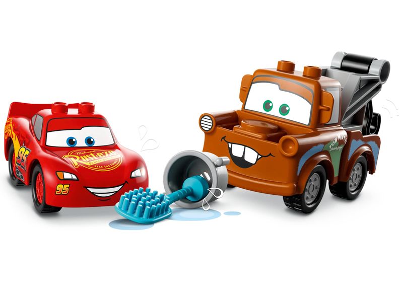 Конструктор LEGO DUPLO Disney TM Розваги Блискавки МакКвіна й Сирника на автомийці 10996- 10996- фото