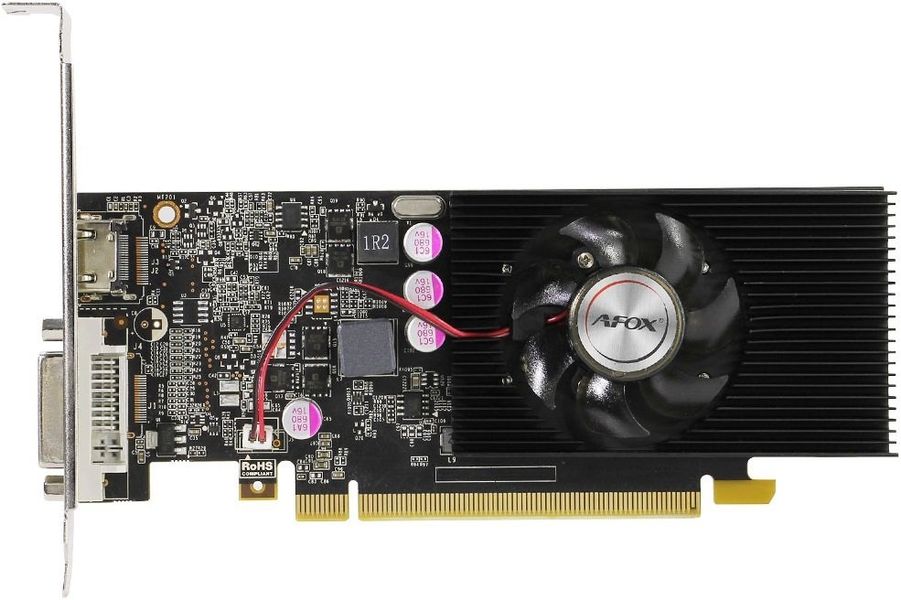 Видеокарта AFOX GeForce GT 1030 2GB GDDR5 (AF1030-2048D5L7) AF1030-2048D5L7 фото