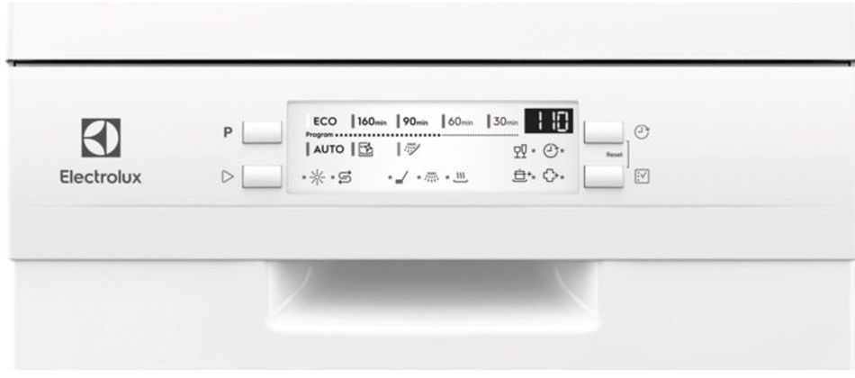 Посудомийна машина Electrolux, 10компл., A++, 45см, дисплей, інвертор, 3й кошик, білий (SMM43201SW) SMM43201SW фото