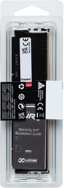Пам'ять ПК Kingston DDR5 16GB 6000 FURY Beast Black EXPO (KF560C36BBE-16) KF560C36BBE-16 фото