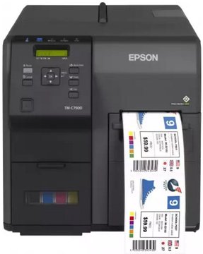 Принтер етикеток ink color 112 mm Epson ColorWorks TM-C7500 300 mmps USB Ethernet (C31CD84012) C31CD84012 фото