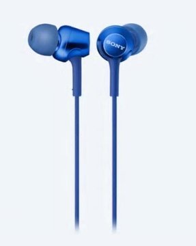 Наушники Sony MDR-EX255AP In-ear Mic Синий (MDREX255APL.E) MDREX255APL.E фото