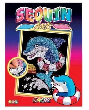 Набор для творчества RED Jack Дельфин Sequin Art (SA1304) SA1304 фото