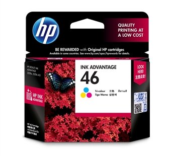 Картридж HP No.46 Ultra Ink Advantage Tri-color - Уцінка CZ638AE фото