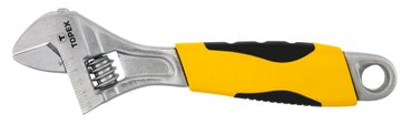 Ключ розвідний TOPEX, діапазон 0-31 мм, тримач двокомпонентний, 250 мм 35D123 фото