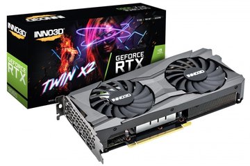 Відеокарта INNO3D GeForce RTX 3060 12GB GDDR6 Twin X2 (N30602-12D6-119032AH) N30602-12D6-119032AH фото