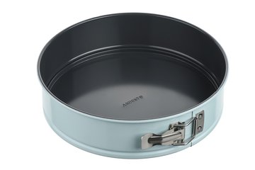 Форма для выпечки Ardesto Tasty baking круглая 26 см разъемная, серый, голубой, углеродистая сталь AR2301T фото