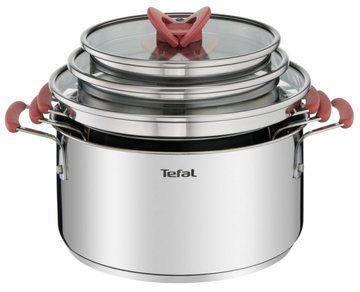 Набір посуду Tefal Opti Space, 6 предметів, нерж.сталь (G720S674) G720S674 фото